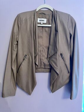 Leather nude BB Dakota jacket